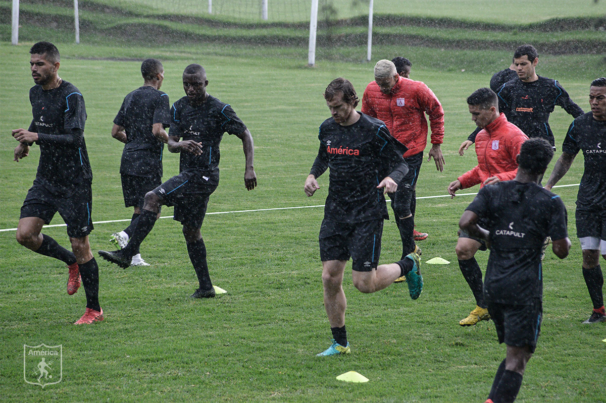 América de Cali entrenamiento 2019 Foto: América oficial