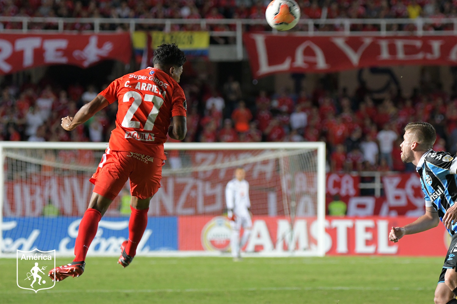 América de Cali se enfrenta a Gremio en Copa Libertadores